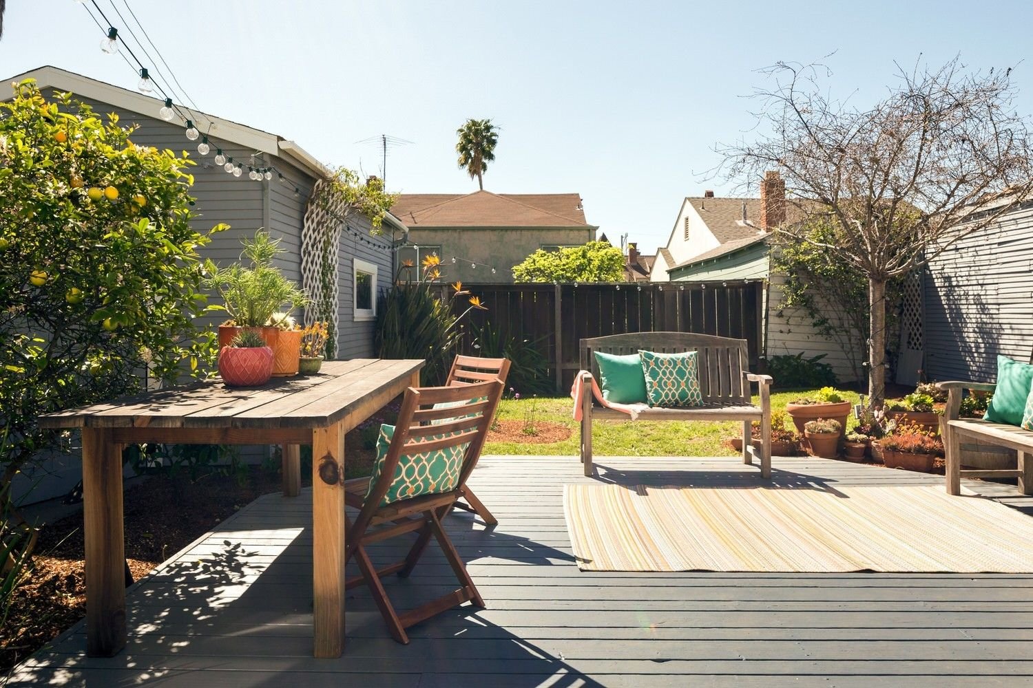 50 picture examples and clever ideas for a modern terrace