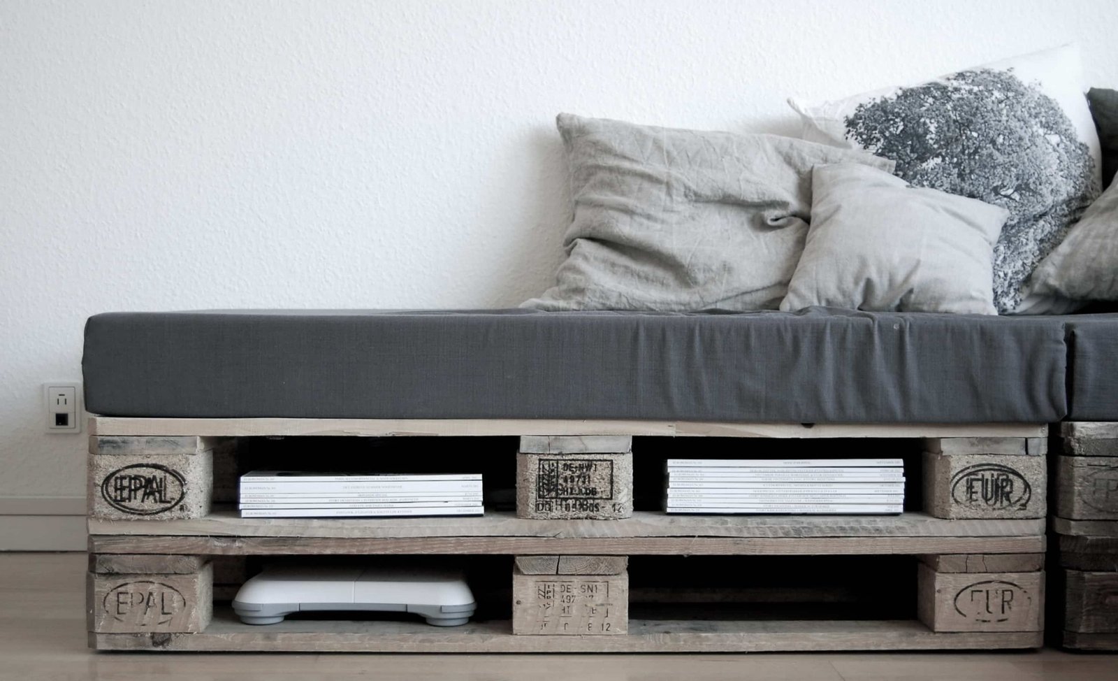 A sofa made of pallets a practical piece of scaled