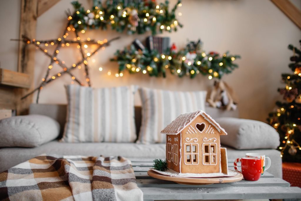 Create a dreamy Christmas mood in the living room This