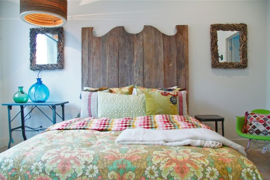 DIY ideas with Euro pallets build your own headboard