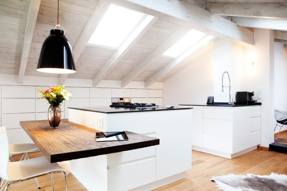 Enchanting kitchens with captivating skylight skylights