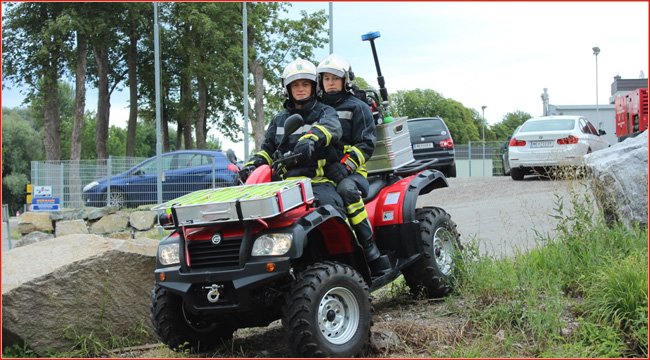 FF Melk CF Moto in the fire service