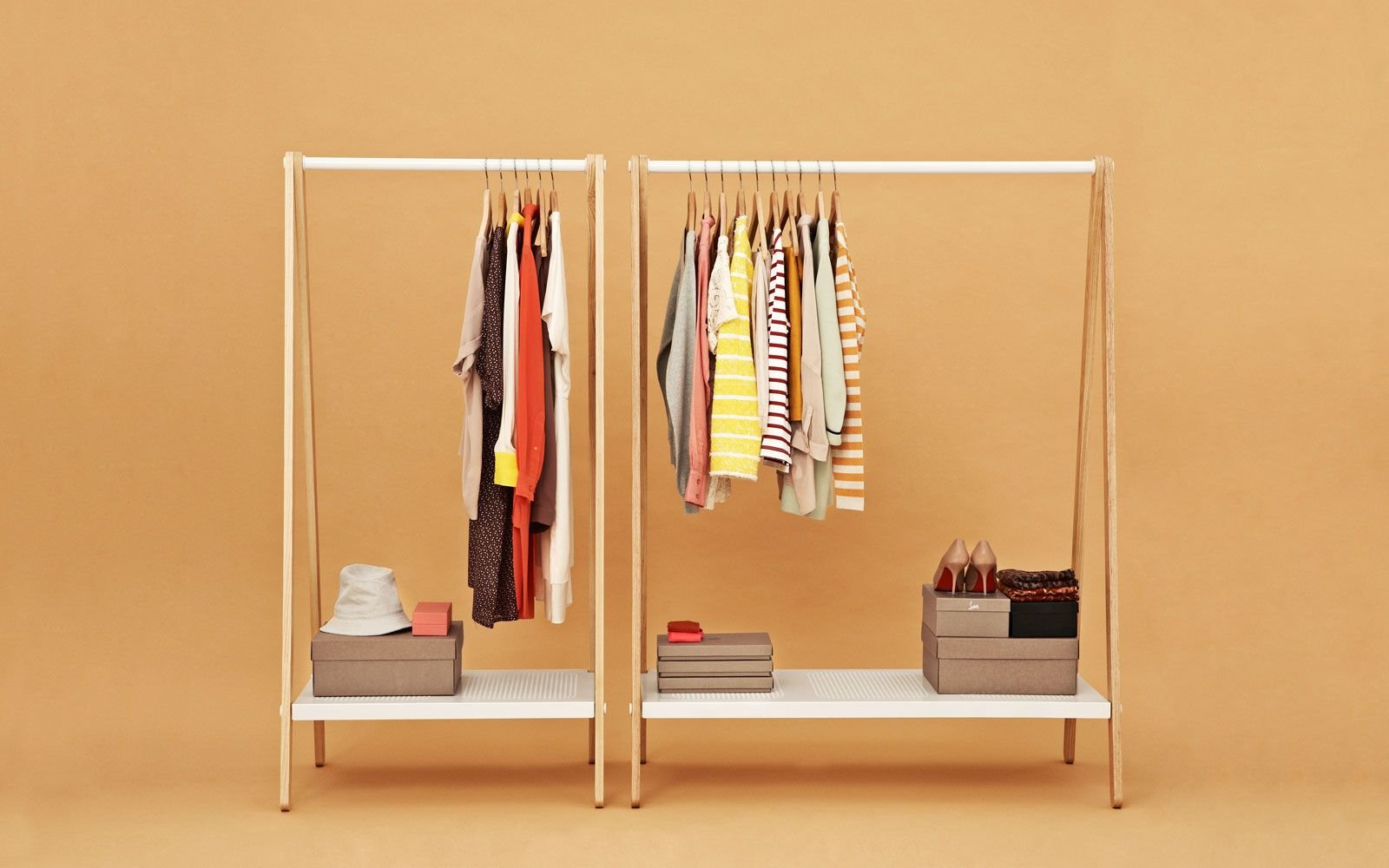Modern clothes rails 10 ideas for their design