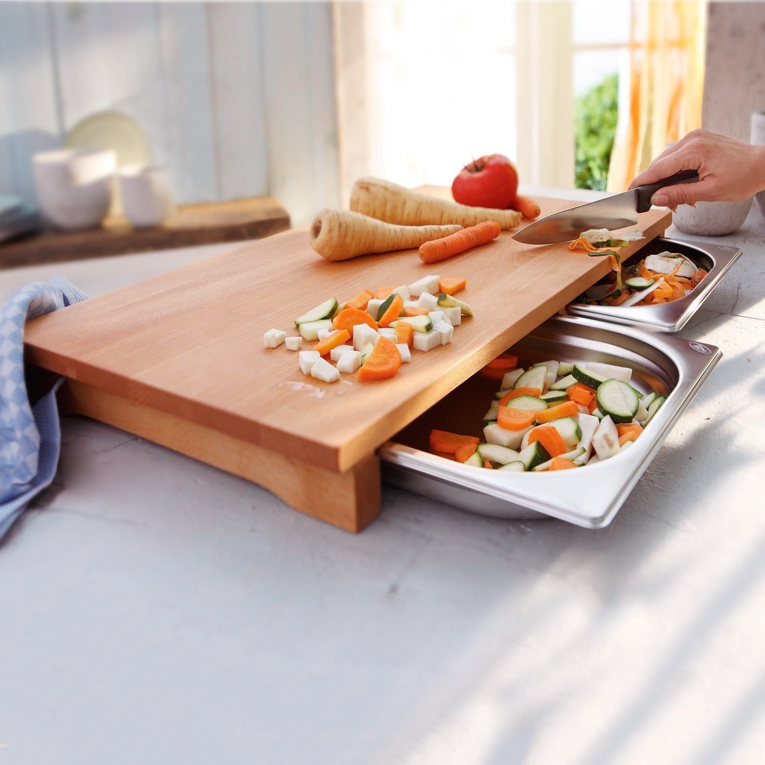 Unique cutting boards that are fun to cook and introduce