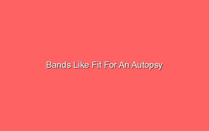 bands like fit for an autopsy 19186 1