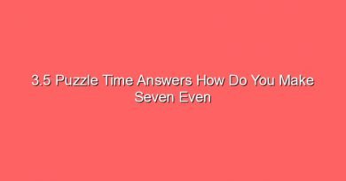 3 5 puzzle time answers how do you make seven even 30223 1