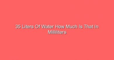 35 liters of water how much is that in milliliters 30262 1
