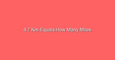 4 7 km equals how many miles 14827