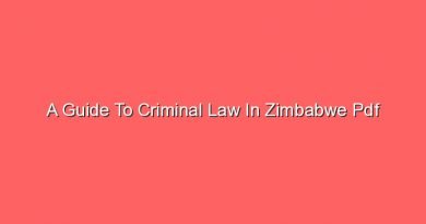 a guide to criminal law in zimbabwe pdf 12402