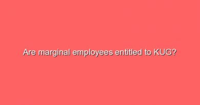 are marginal employees entitled to kug 10524