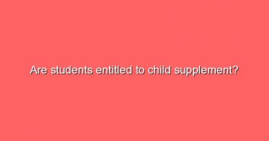 are students entitled to child supplement 9425