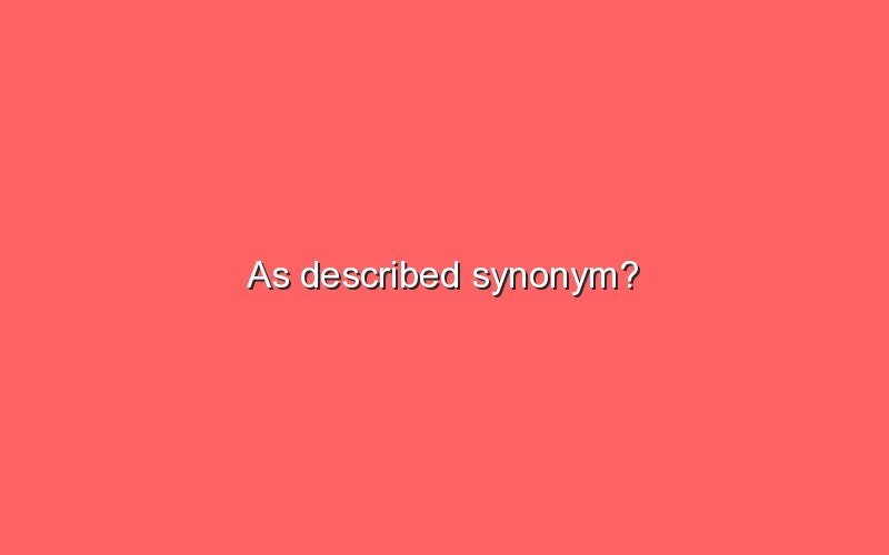 as-described-synonym-sonic-hours