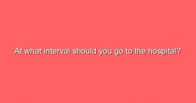 at what interval should you go to the hospital 10117