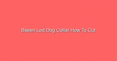 bseen led dog collar how to cut 14905