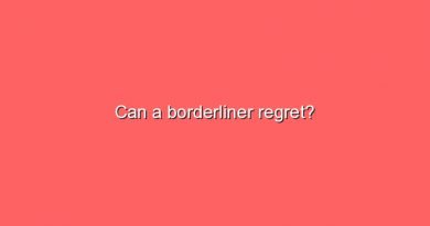 can a borderliner regret 10948