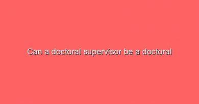 can a doctoral supervisor be a doctoral supervisor 5387