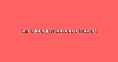 can a foreigner become a teacher 11416