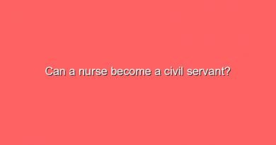 can a nurse become a civil servant 8317