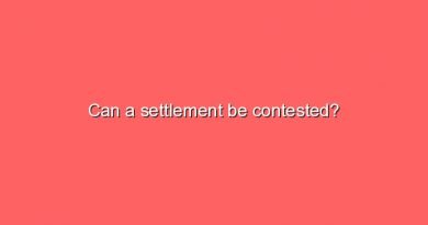 can a settlement be contested 11371