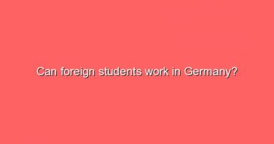 can foreign students work in germany 9897