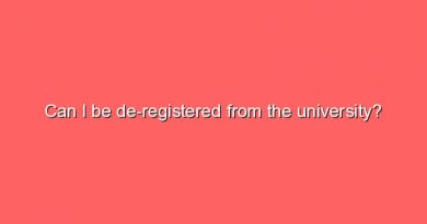 can i be de registered from the university 6410