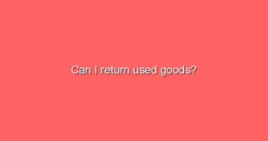 can i return used goods 8978