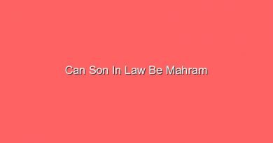 can son in law be mahram 12257