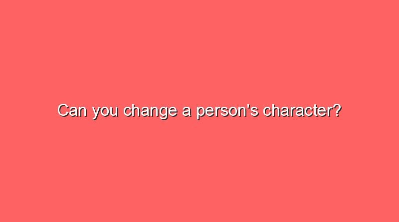 can you change a persons character 8850