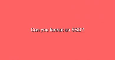 can you format an ssd 5500
