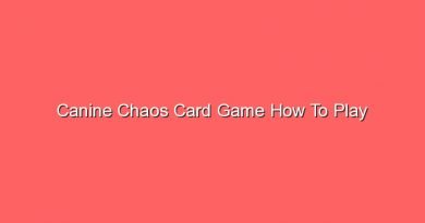 canine chaos card game how to play 30401