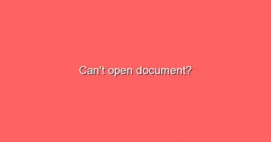 cant open document 11383