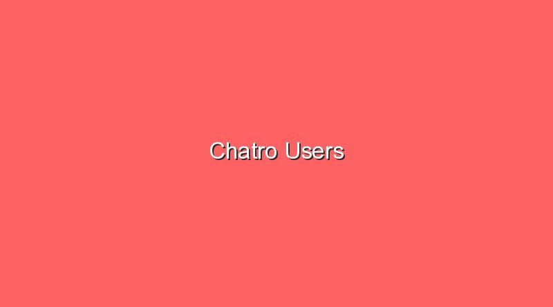 chatro users 16936