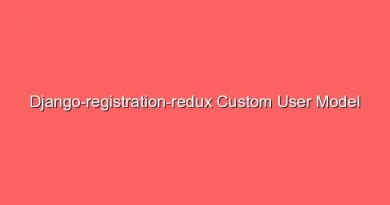 django registration redux custom user model 17019