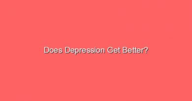 does depression get better 8923