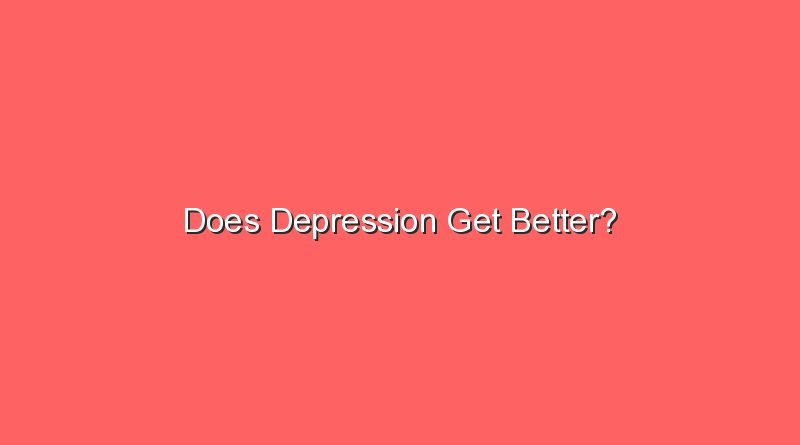 does depression get better 8923