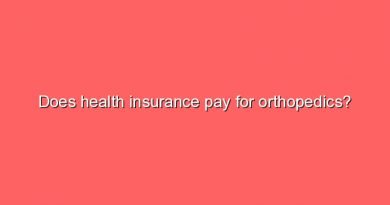 does health insurance pay for orthopedics 10916
