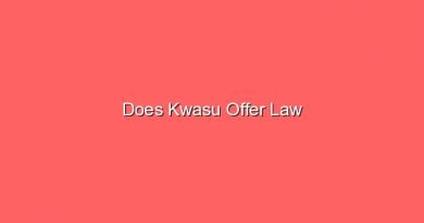 does kwasu offer law 12642