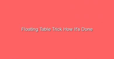 floating table trick how its done 30521 1