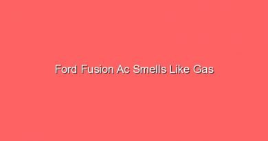 ford fusion ac smells like gas 17176
