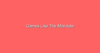 games like the mandate 17861