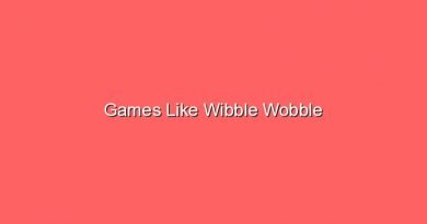 games like wibble wobble 17865