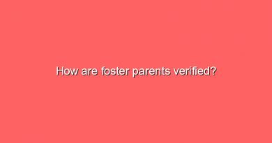 how are foster parents verified 8374