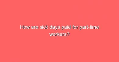 how are sick days paid for part time workers 6320