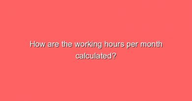 how are the working hours per month calculated 6172