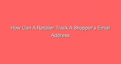 how can a retailer track a shoppers email address 13658