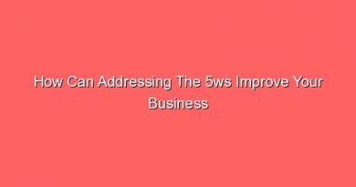 how can addressing the 5ws improve your business letter 15012