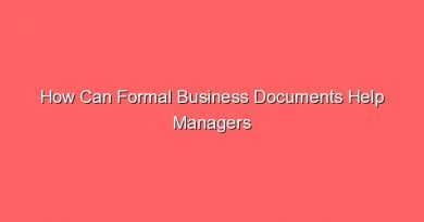 how can formal business documents help managers solve problems 13154