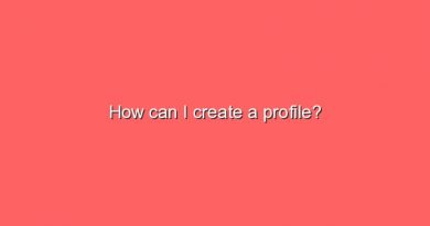 how can i create a profile 8736