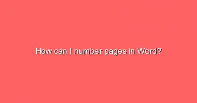 how can i number pages in word 6937