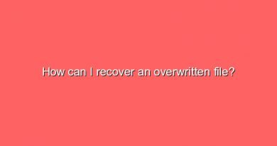 how can i recover an overwritten file 10092